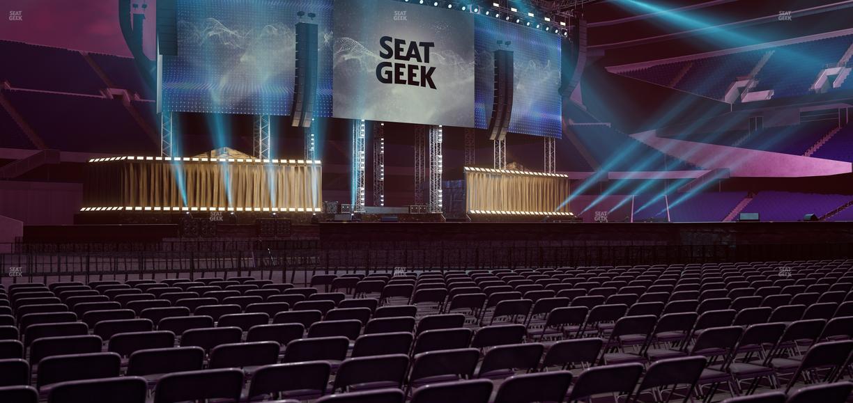 Soldier Field - Section Floor E Seat View