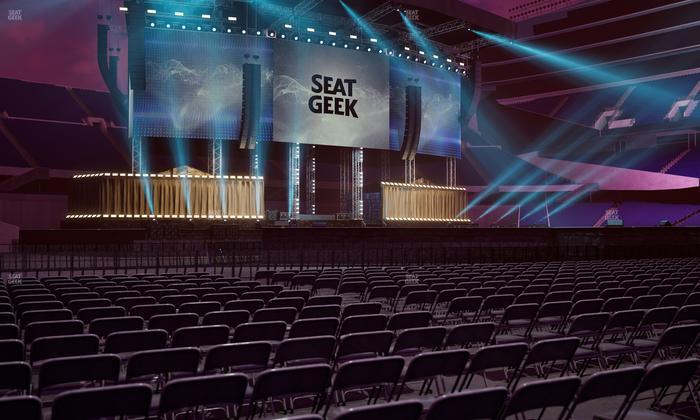 Soldier Field - Section Floor E Seat View