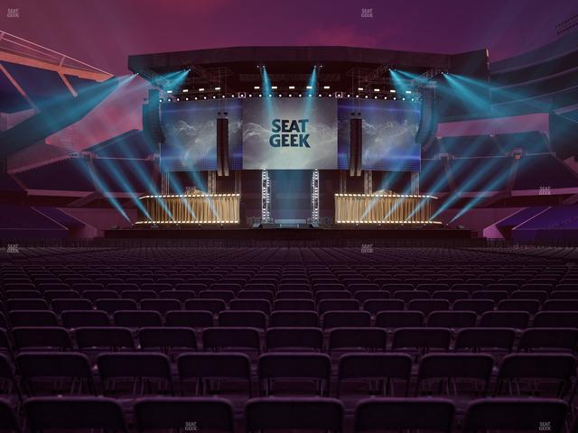 Soldier Field - Section Floor H Seat View