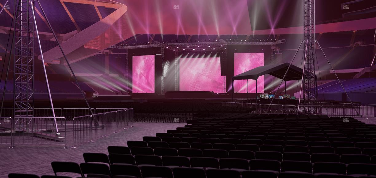 Soldier Field - Section Floor P Seat View