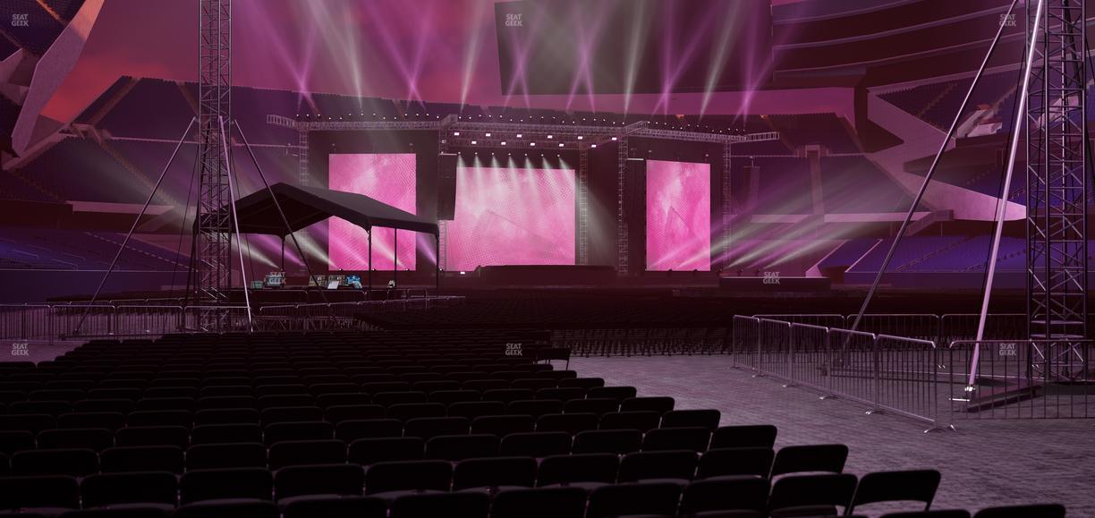 Soldier Field - Section Floor R Seat View