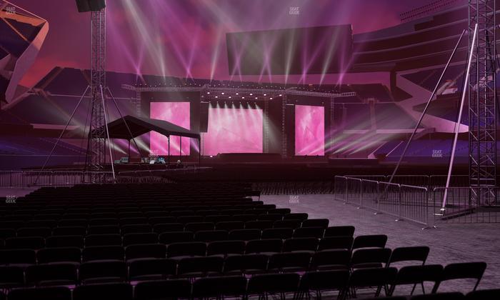 Soldier Field - Section Floor R Seat View