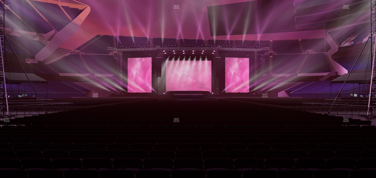 Soldier Field - Section Floor T Seat View