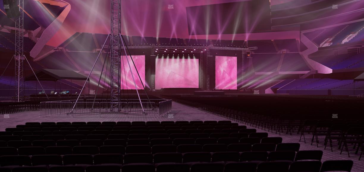 Soldier Field - Section Floor U Seat View