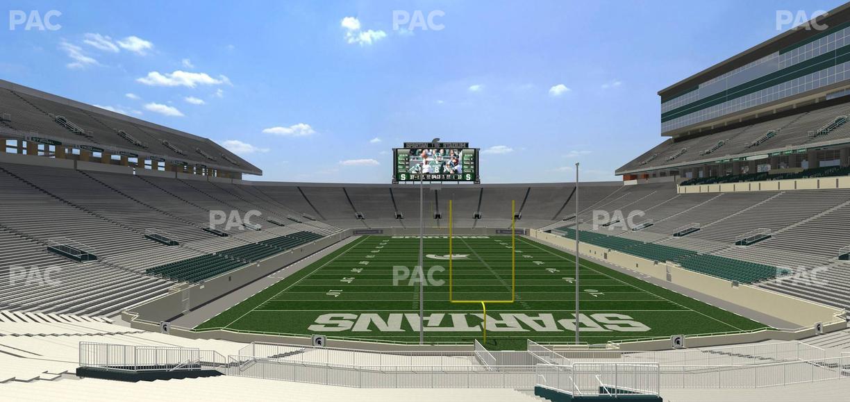 Spartan Stadium (Michigan) - Section 1 Seat View