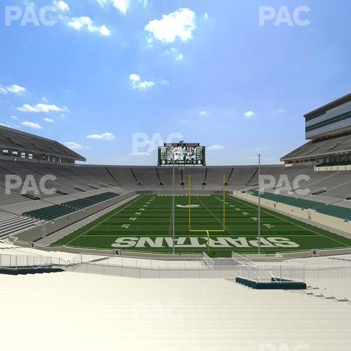Spartan Stadium (Michigan) - Section 1 Seat View