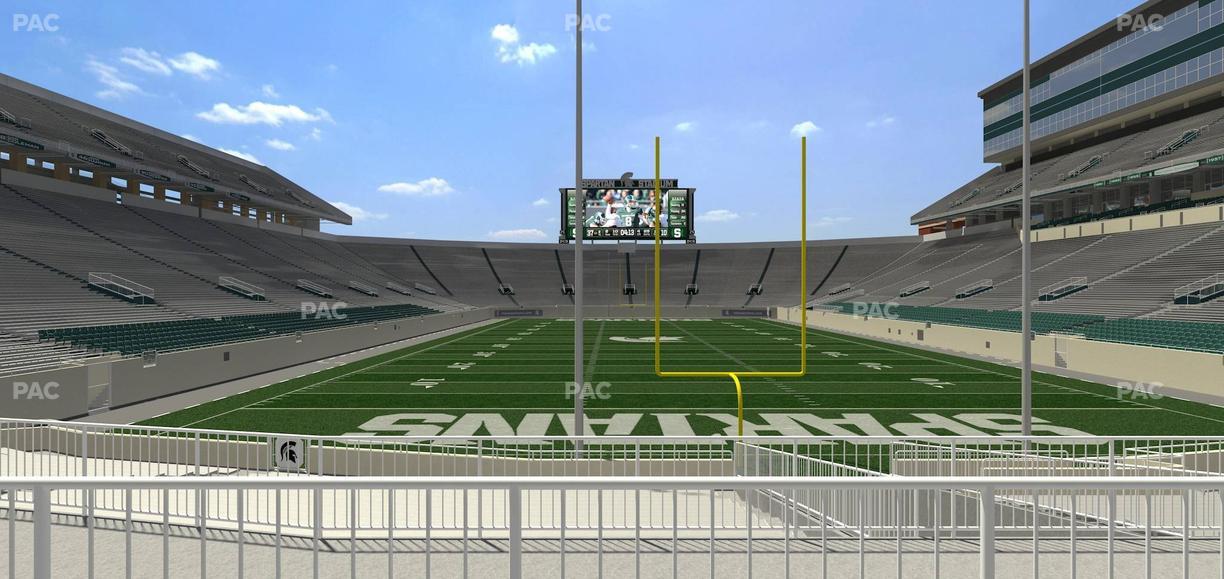 Spartan Stadium (Michigan) - Section 1 Seat View