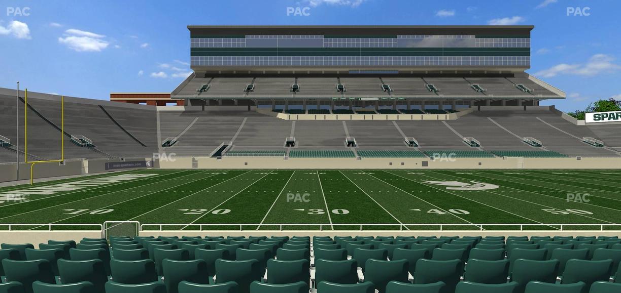 Spartan Stadium (Michigan) - Section 10 Seat View