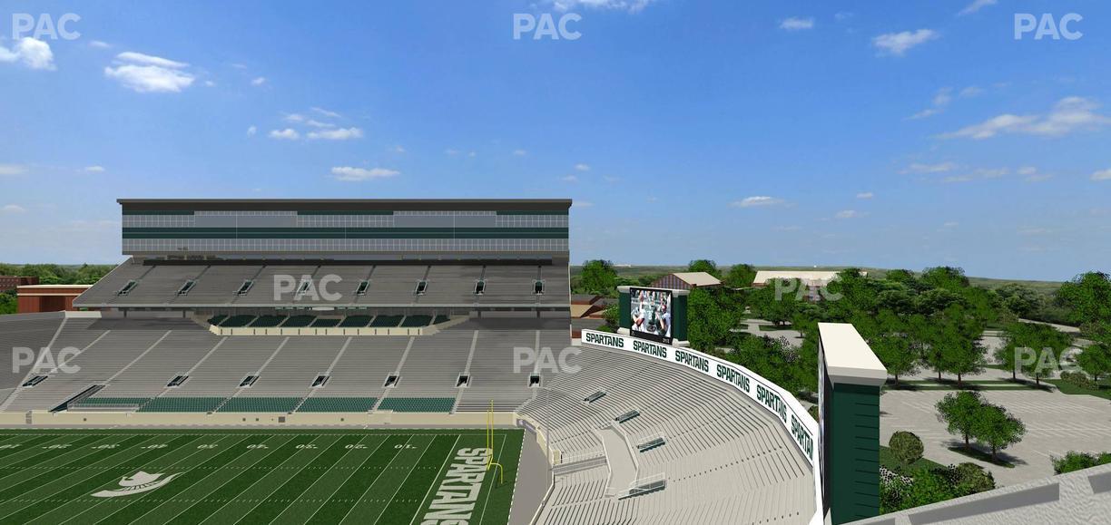 Spartan Stadium (Michigan) - Section 105 Seat View