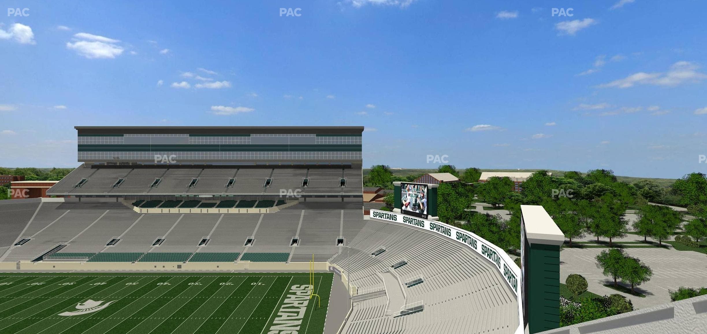 Spartan Stadium (Michigan) - Section 105 Seat View