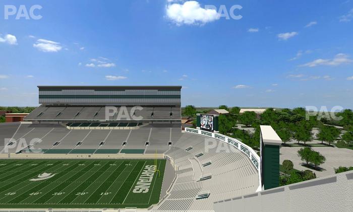 Spartan Stadium (Michigan) - Section 105 Seat View