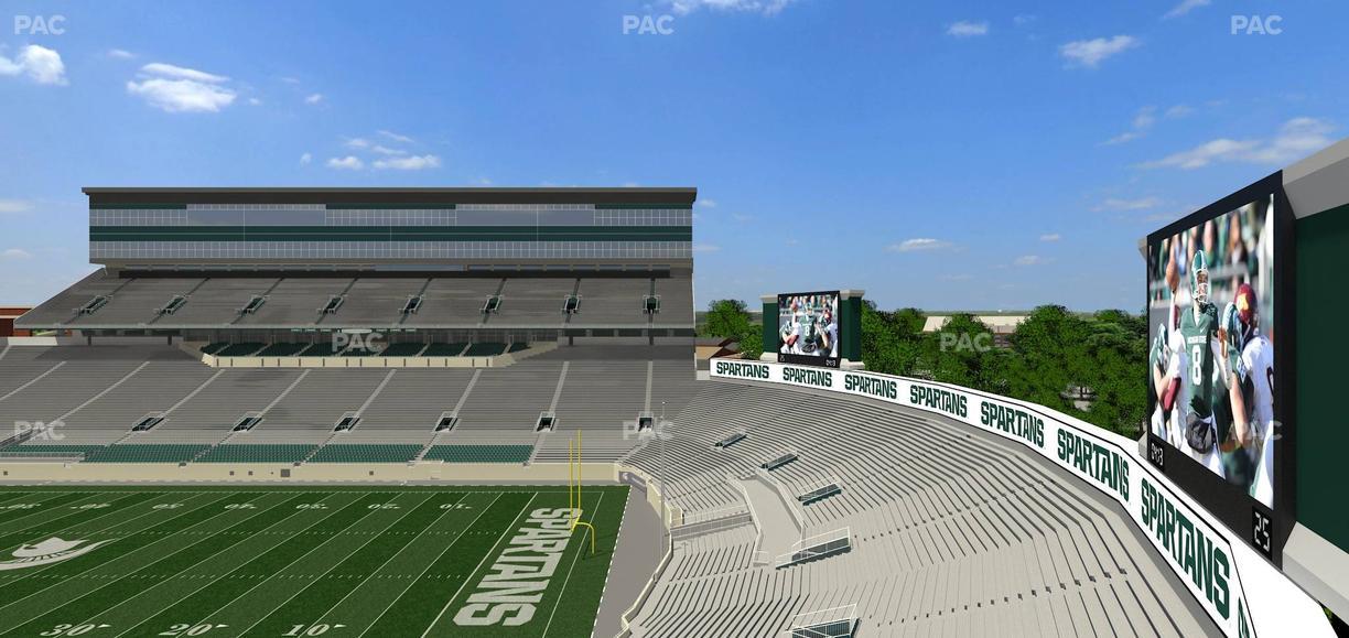 Spartan Stadium (Michigan) - Section 105 Seat View