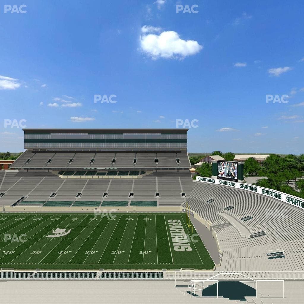 Spartan Stadium (Michigan) - Section 106 Seat View