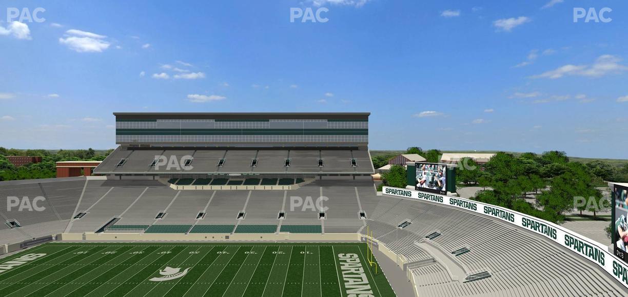 Spartan Stadium (Michigan) - Section 106 Seat View
