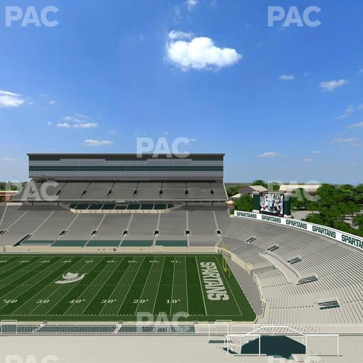 Spartan Stadium (Michigan) - Section 106 Seat View