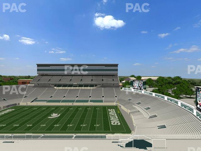 Spartan Stadium (Michigan) - Section 106 Seat View