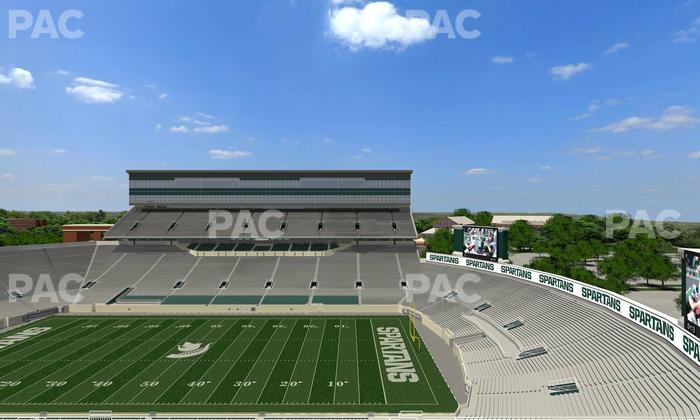 Spartan Stadium (Michigan) - Section 106 Seat View
