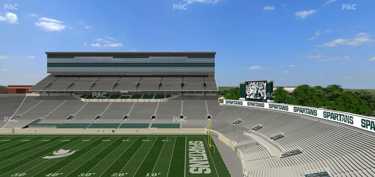 Spartan Stadium (Michigan) - Section 106 Seat View