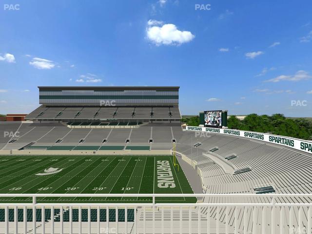 Spartan Stadium (Michigan) - Section 106 Seat View