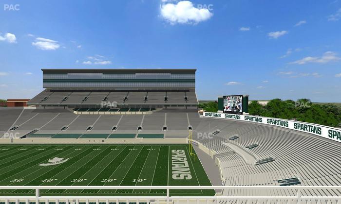 Spartan Stadium (Michigan) - Section 106 Seat View
