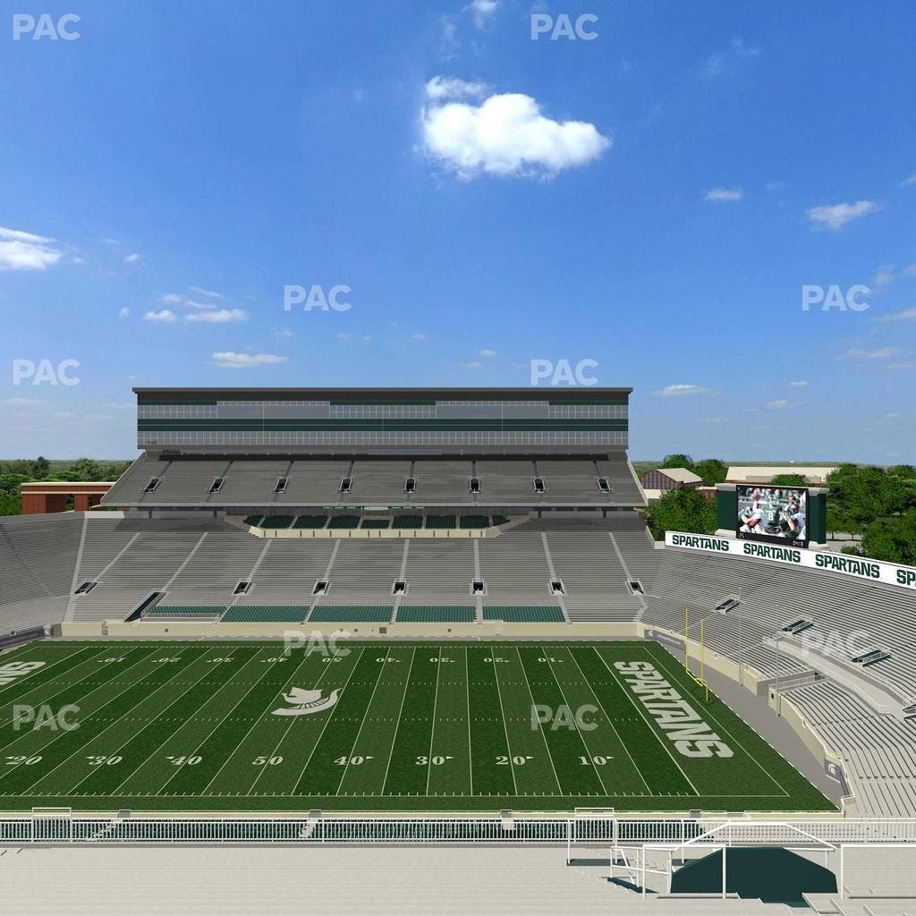 Spartan Stadium (Michigan) - Section 107 Seat View