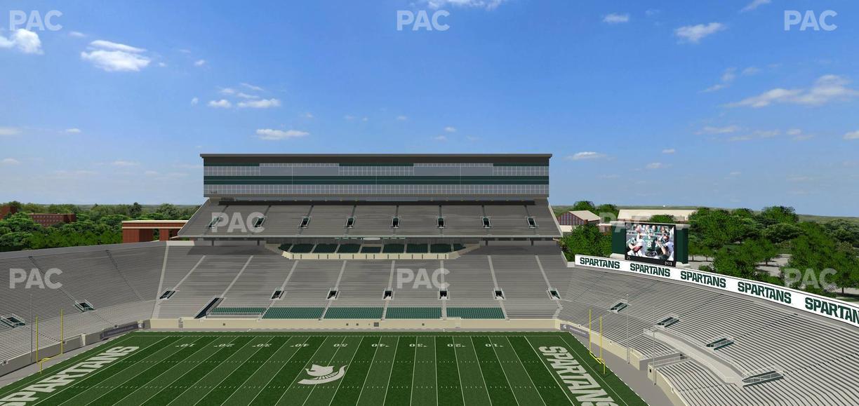 Spartan Stadium (Michigan) - Section 107 Seat View