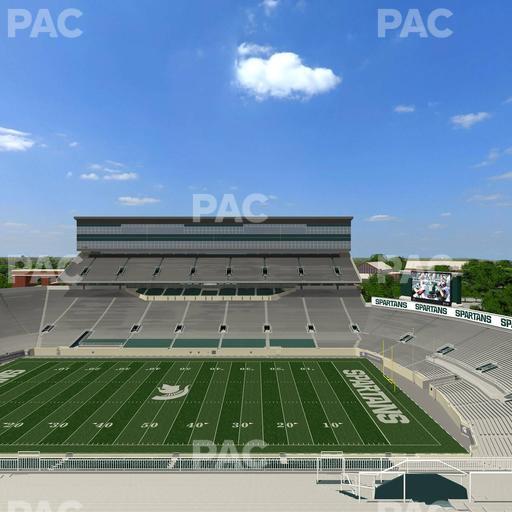 Spartan Stadium (Michigan) - Section 107 Seat View