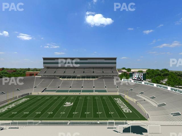 Spartan Stadium (Michigan) - Section 107 Seat View