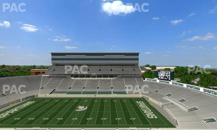 Spartan Stadium (Michigan) - Section 107 Seat View