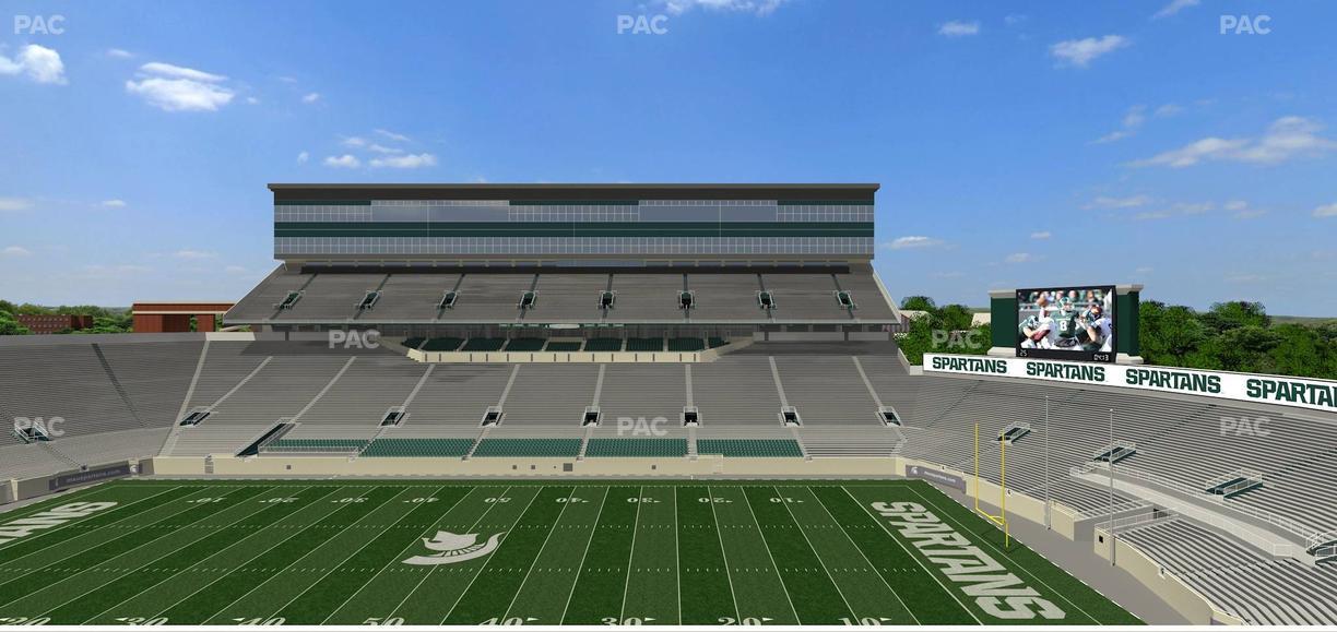 Spartan Stadium (Michigan) - Section 107 Seat View