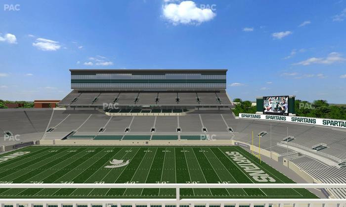 Spartan Stadium (Michigan) - Section 107 Seat View