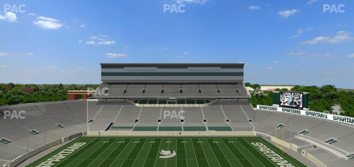 Spartan Stadium (Michigan) - Section 108 Seat View