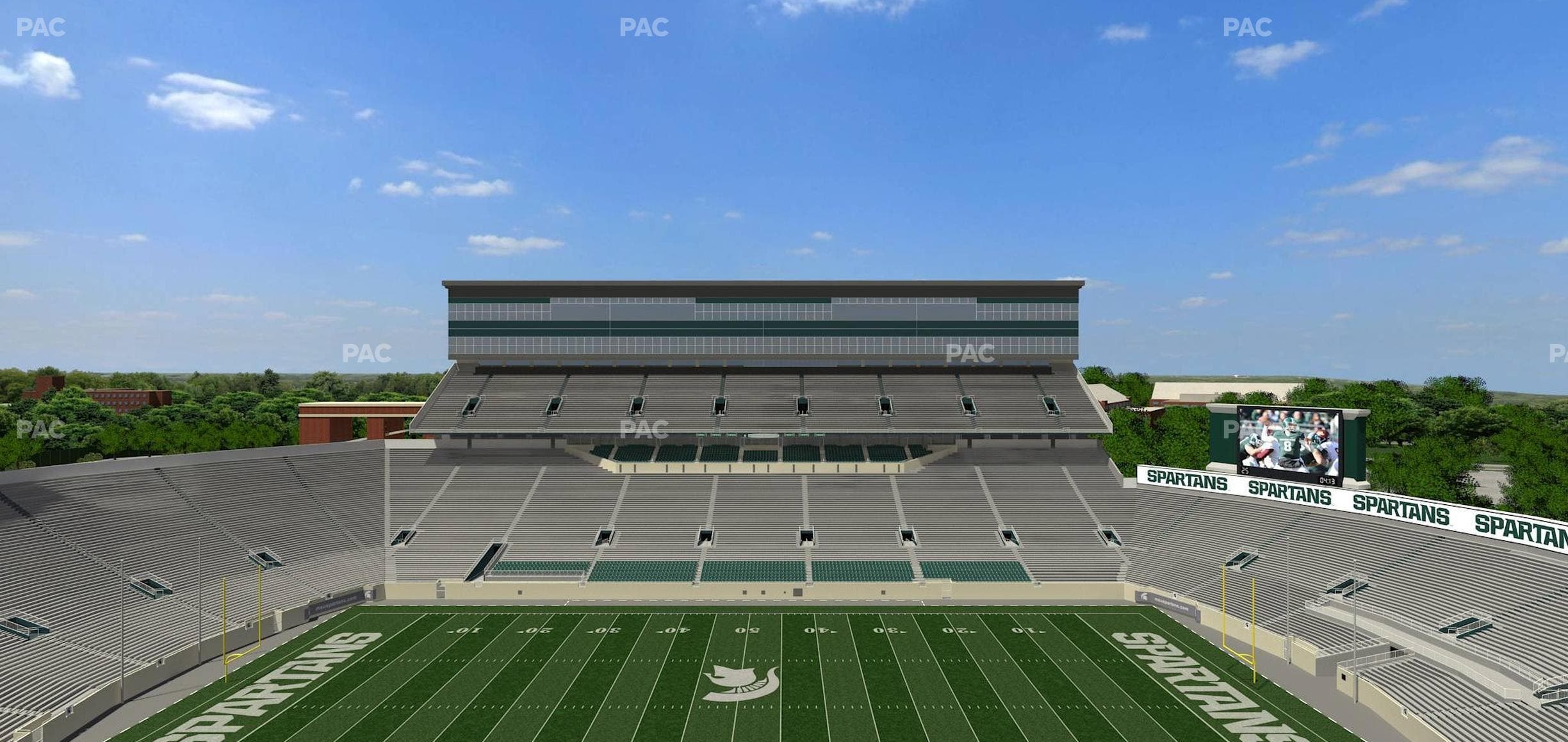Spartan Stadium (Michigan) - Section 108 Seat View