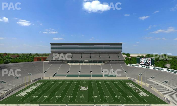 Spartan Stadium (Michigan) - Section 108 Seat View
