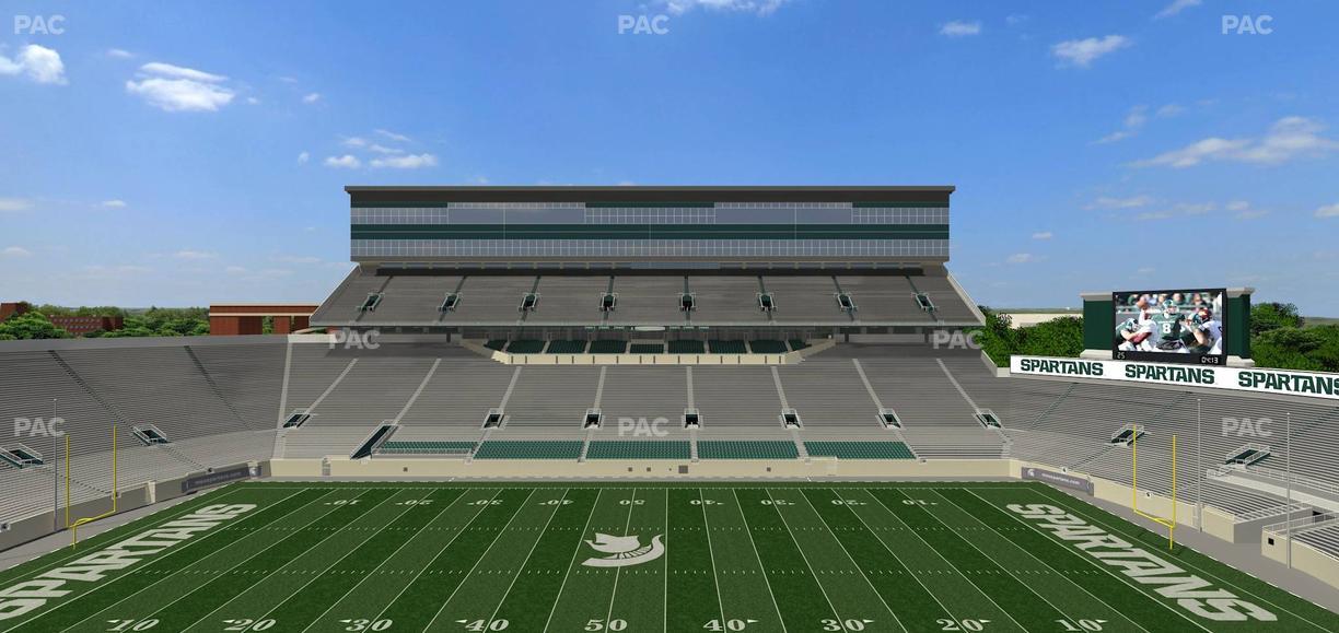 Spartan Stadium (Michigan) - Section 108 Seat View