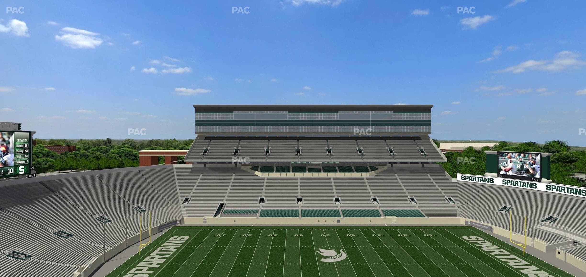 Spartan Stadium (Michigan) - Section 109 Seat View