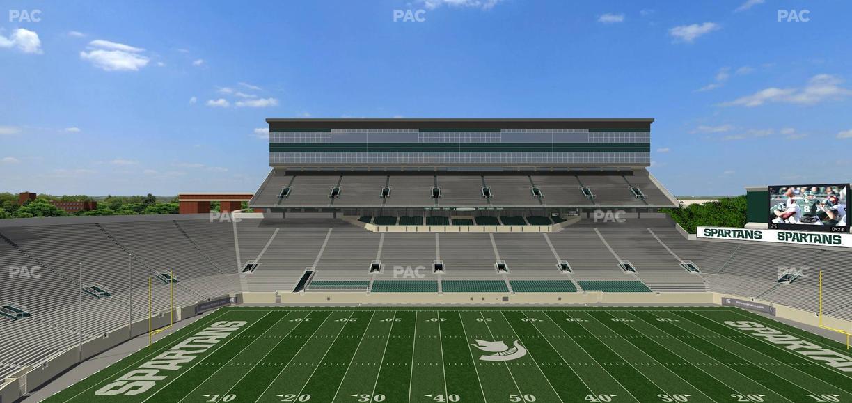 Spartan Stadium (Michigan) - Section 109 Seat View