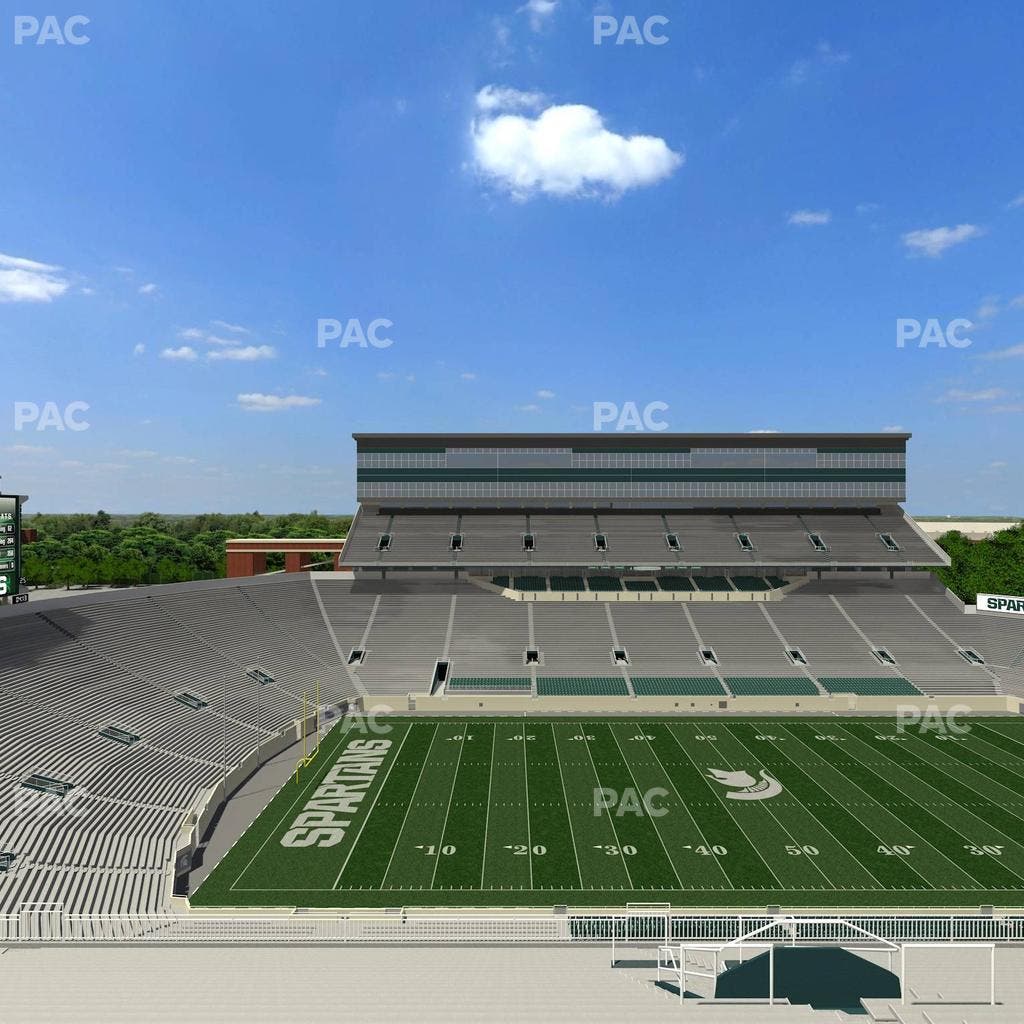 Spartan Stadium (Michigan) - Section 110 Seat View