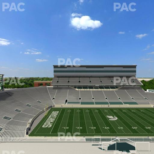 Spartan Stadium (Michigan) - Section 110 Seat View