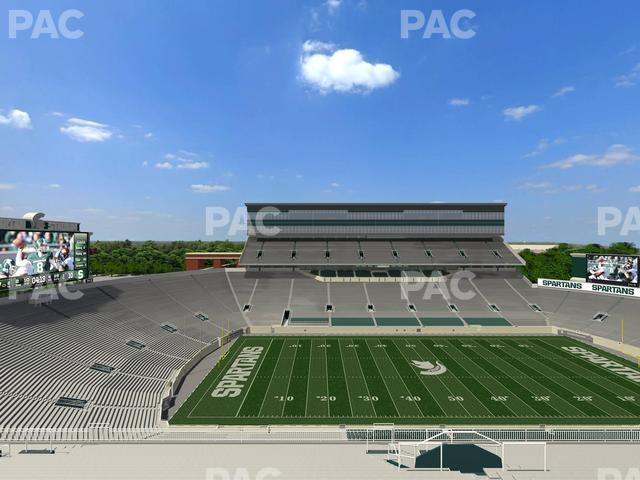 Spartan Stadium (Michigan) - Section 110 Seat View