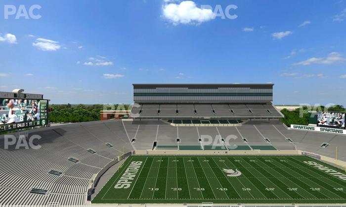 Spartan Stadium (Michigan) - Section 110 Seat View