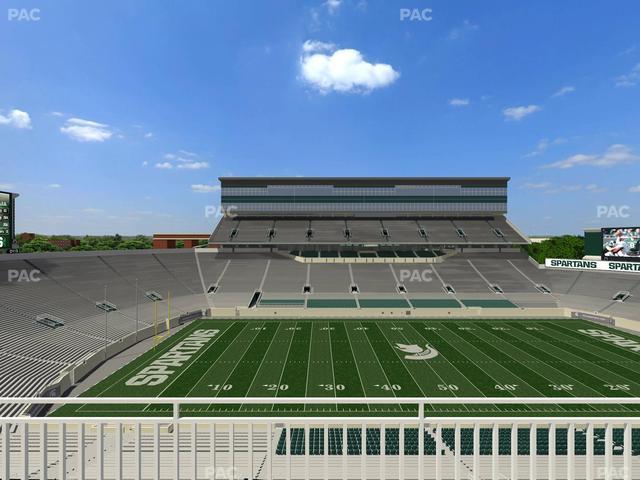 Spartan Stadium (Michigan) - Section 110 Seat View