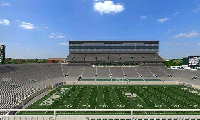 Spartan Stadium (Michigan) - Section 110 Seat View