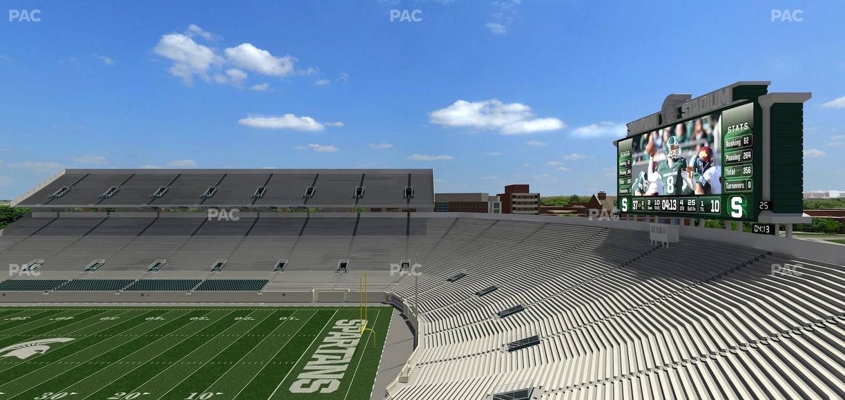 Spartan Stadium (Michigan) - Section 120 Seat View