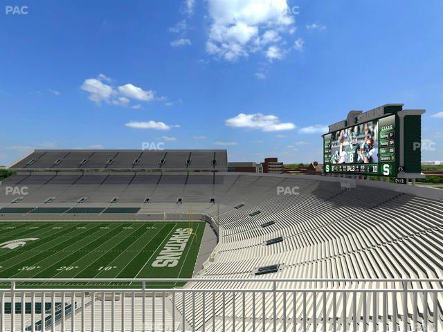 Spartan Stadium (Michigan) - Section 120 Seat View
