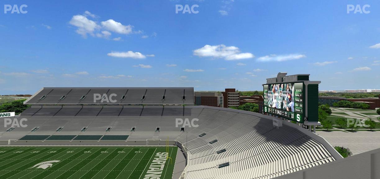 Spartan Stadium (Michigan) - Section 120 Seat View