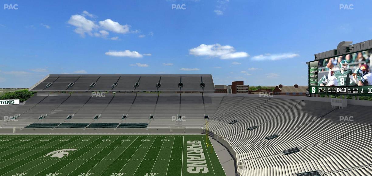 Spartan Stadium (Michigan) - Section 121 Seat View