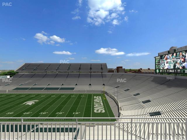 Spartan Stadium (Michigan) - Section 121 Seat View