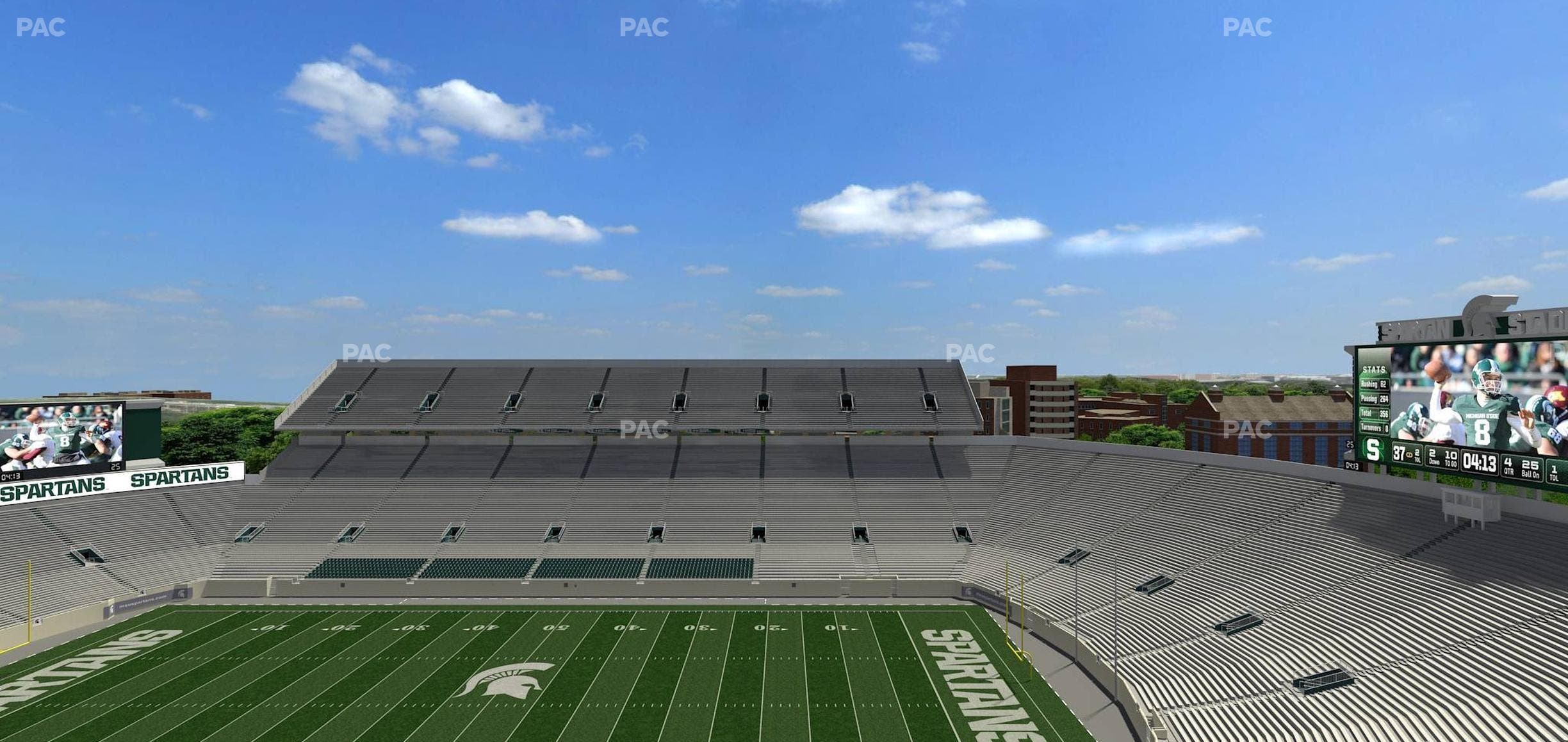 Spartan Stadium (Michigan) - Section 122 Seat View