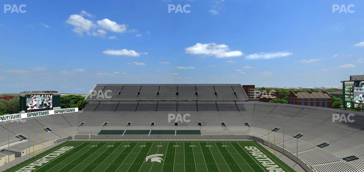 Spartan Stadium (Michigan) - Section 123 Seat View